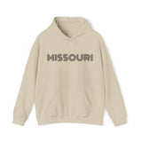 "MISSOURI" Giftable Unisex Hooded Souvenir Sweatshirt