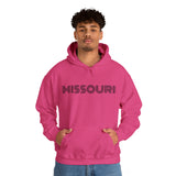 "MISSOURI" Giftable Unisex Hooded Souvenir Sweatshirt