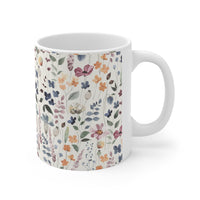 "BEST FLORAL PRINT" Giftable Ceramic Mug 11oz