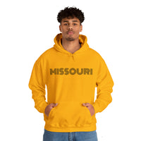 "MISSOURI" Giftable Unisex Hooded Souvenir Sweatshirt