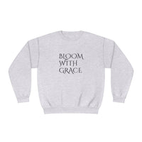 "BLOOM WITH GRACE" Giftable Women's Crewneck Sweatshirt