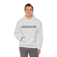 "MISSOURI" Giftable Unisex Hooded Souvenir Sweatshirt