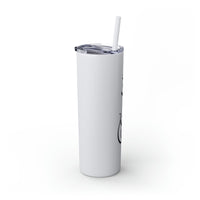 Taylor Custom Skinny Tumbler with Straw, 20oz