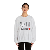 AUNTIE Est. 2023 Custom Crewneck Sweatshirt