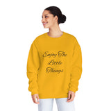 "ENJOY THE LITTLE THINGS" Giftable Women's Crewneck Sweatshirt