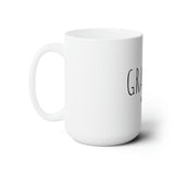 "GRANDPA Est. 2023" Giftable Mug 15oz- New Grandpa Gift