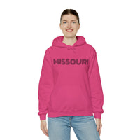 "MISSOURI" Giftable Unisex Hooded Souvenir Sweatshirt