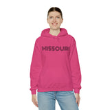 "MISSOURI" Giftable Unisex Hooded Souvenir Sweatshirt