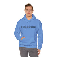 "MISSOURI" Giftable Unisex Hooded Souvenir Sweatshirt