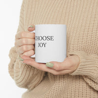 "CHOOSE JOY"  Inspirational Giftable Mug 11oz