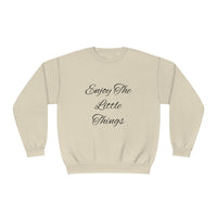 "ENJOY THE LITTLE THINGS" Giftable Women's Crewneck Sweatshirt