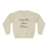 "ENJOY THE LITTLE THINGS" Giftable Women's Crewneck Sweatshirt