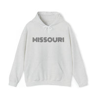 "MISSOURI" Giftable Unisex Hooded Souvenir Sweatshirt