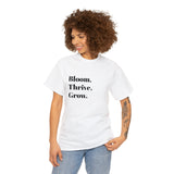 BLOOM. THRIVE. GROW. Fun Summer Tee - Jay's Pretty Little Things For You