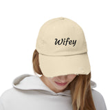 WIFEY Distressed Cap