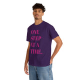 ONE STEP AT A TIME...Unisex Fun Summer Tee - Jay's Pretty Little Things For You