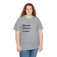 BLOOM. THRIVE. GROW. Fun Summer Tee - Jay's Pretty Little Things For You