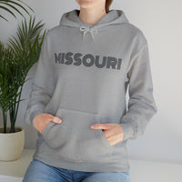 "MISSOURI" Giftable Unisex Hooded Souvenir Sweatshirt