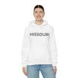 "MISSOURI" Giftable Unisex Hooded Souvenir Sweatshirt