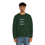 MOM.WIFE.BOSS Giftable Crewneck Sweatshirt