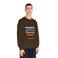 Thankful Grateful Blessed Loved Sweatshirt