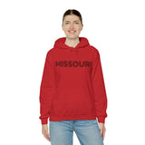 "MISSOURI" Giftable Unisex Hooded Souvenir Sweatshirt