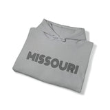 "MISSOURI" Giftable Unisex Hooded Souvenir Sweatshirt