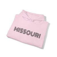 "MISSOURI" Giftable Unisex Hooded Souvenir Sweatshirt