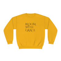 "BLOOM WITH GRACE" Giftable Women's Crewneck Sweatshirt