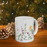 "BEAUTIFUL FLORAL PRINTS" Giftable Ceramic Mug 11oz