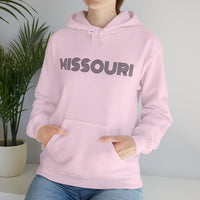 "MISSOURI" Giftable Unisex Hooded Souvenir Sweatshirt