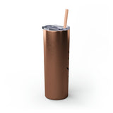 Ashley Custom Skinny Tumbler with Straw, 20oz