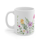 "BEAUTIFUL FLORAL PRINTS" Giftable Ceramic Mug 11oz