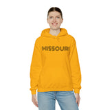 "MISSOURI" Giftable Unisex Hooded Souvenir Sweatshirt