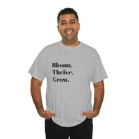 BLOOM. THRIVE. GROW. Fun Summer Tee - Jay's Pretty Little Things For You