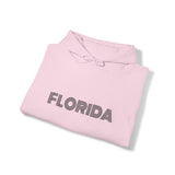 "FLORIDA" Souvenir Giftable Hooded Sweatshirt