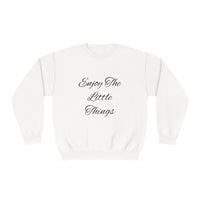 "ENJOY THE LITTLE THINGS" Giftable Women's Crewneck Sweatshirt