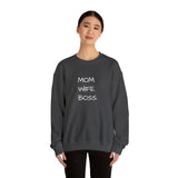 MOM.WIFE.BOSS Giftable Crewneck Sweatshirt