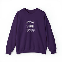 MOM.WIFE.BOSS Giftable Crewneck Sweatshirt