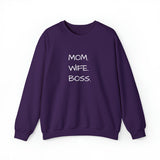 MOM.WIFE.BOSS Giftable Crewneck Sweatshirt