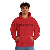 "MISSOURI" Giftable Unisex Hooded Souvenir Sweatshirt