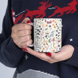 "BEST FLORAL PRINT" Giftable Ceramic Mug 11oz