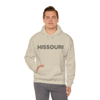 "MISSOURI" Giftable Unisex Hooded Souvenir Sweatshirt