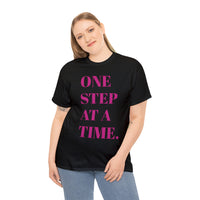 ONE STEP AT A TIME...Unisex Fun Summer Tee - Jay's Pretty Little Things For You