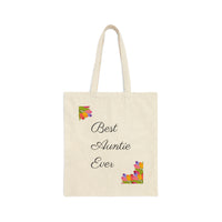 "BEST AUNTIE EVER" Tote Gift Bag