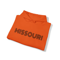 "MISSOURI" Giftable Unisex Hooded Souvenir Sweatshirt