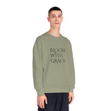 "BLOOM WITH GRACE" Giftable Women's Crewneck Sweatshirt