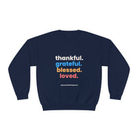 Thankful Grateful Blessed Loved Sweatshirt