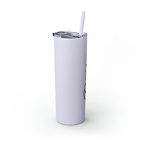 Daisy Custom Skinny Tumbler with Straw, 20oz