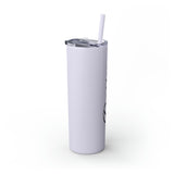 Daisy Custom Skinny Tumbler with Straw, 20oz